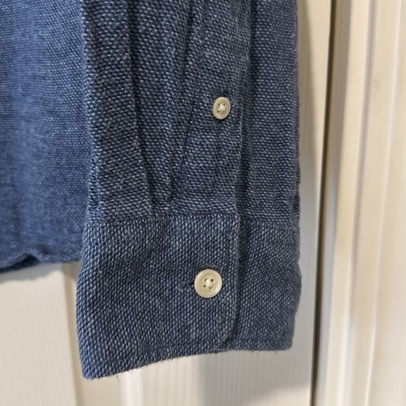 Men’s Old Navy Mariner Overshirt Medium Blue Heather-Size L - Picture 5 of 5